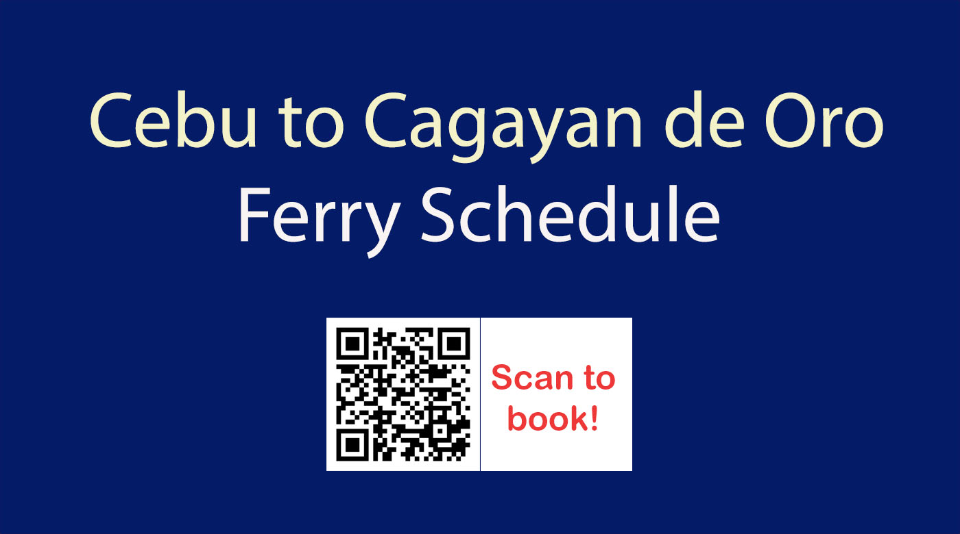 2024 Cebu to Cagayan de Oro Ferry Schedule & Fare