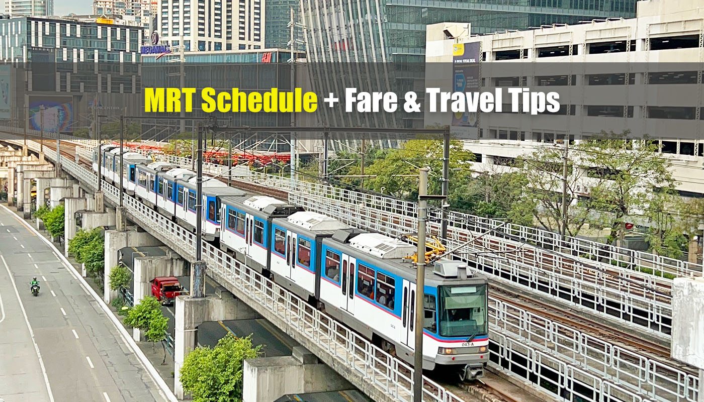 2024 MRT Schedule + Fare & Travel Tips Buses and Ferries
